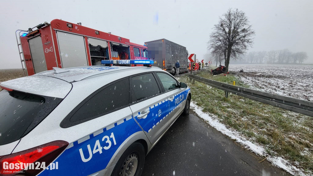 Śmiertelny wypadek ma K12. Nie żyje kobieta
