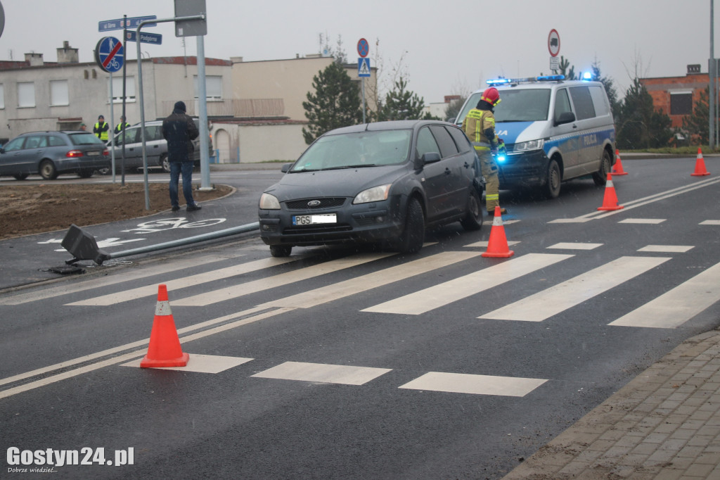 Pierwsza taka sytuacja, po zmianie organizacji ruchu