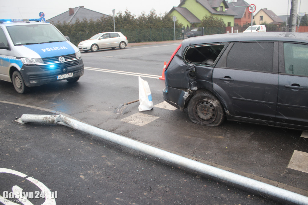 Pierwsza taka sytuacja, po zmianie organizacji ruchu