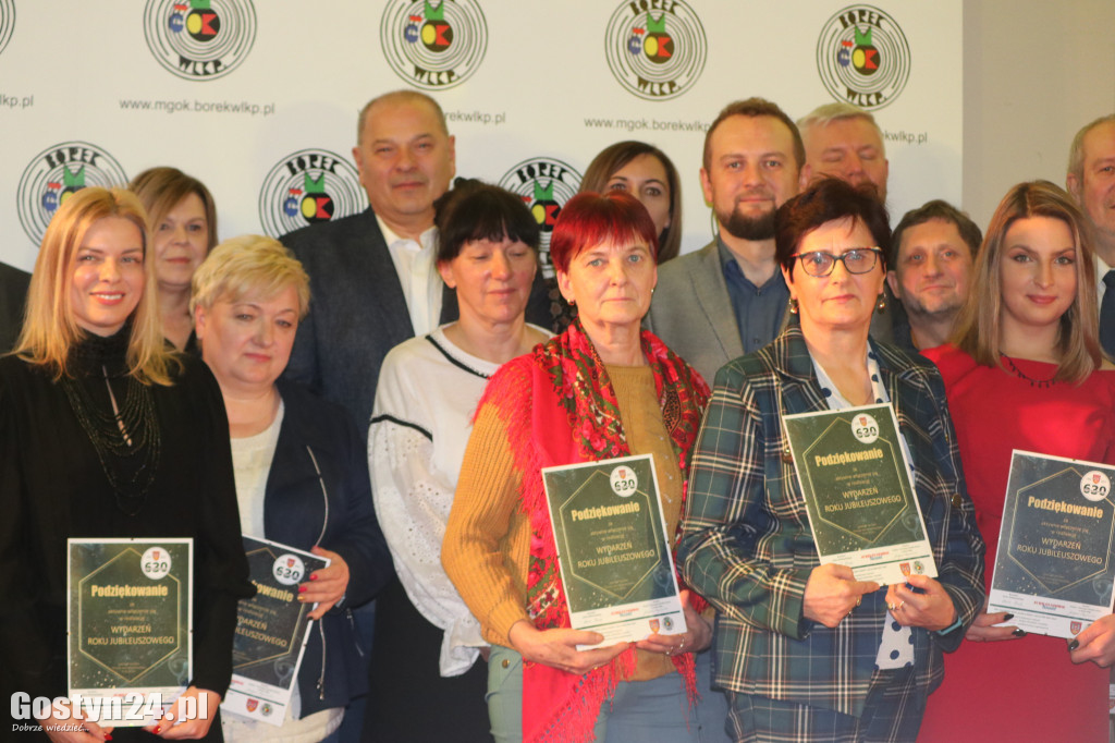 Gala podsumowująca obchody rocznicowe w Borku Wlkp.