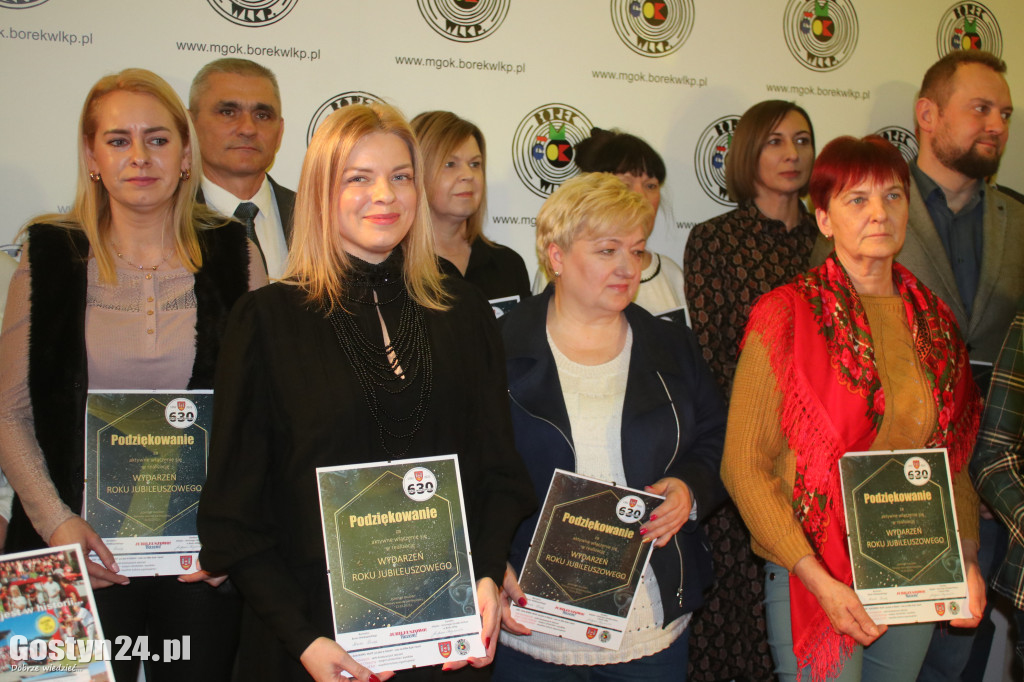 Gala podsumowująca obchody rocznicowe w Borku Wlkp.