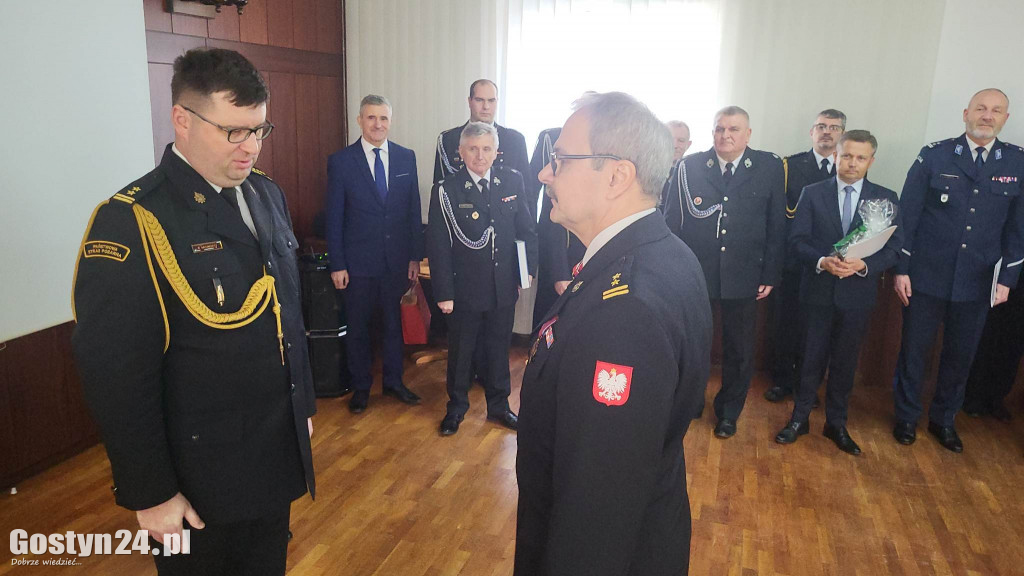 Przejście na emeryturę bryg. Michała Pohla z PSP Gostyń