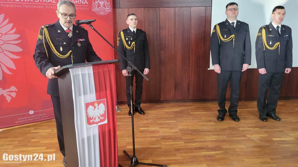 Przejście na emeryturę bryg. Michała Pohla z PSP Gostyń