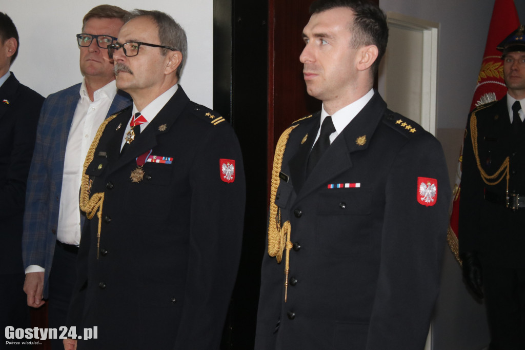 Przejście na emeryturę bryg. Michała Pohla z PSP Gostyń