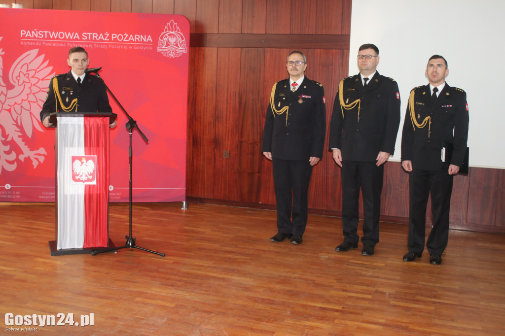 Przejście na emeryturę bryg. Michała Pohla z PSP Gostyń