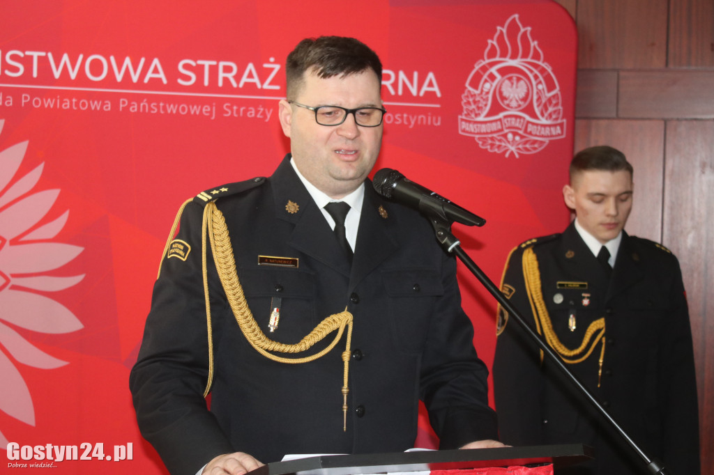 Przejście na emeryturę bryg. Michała Pohla z PSP Gostyń