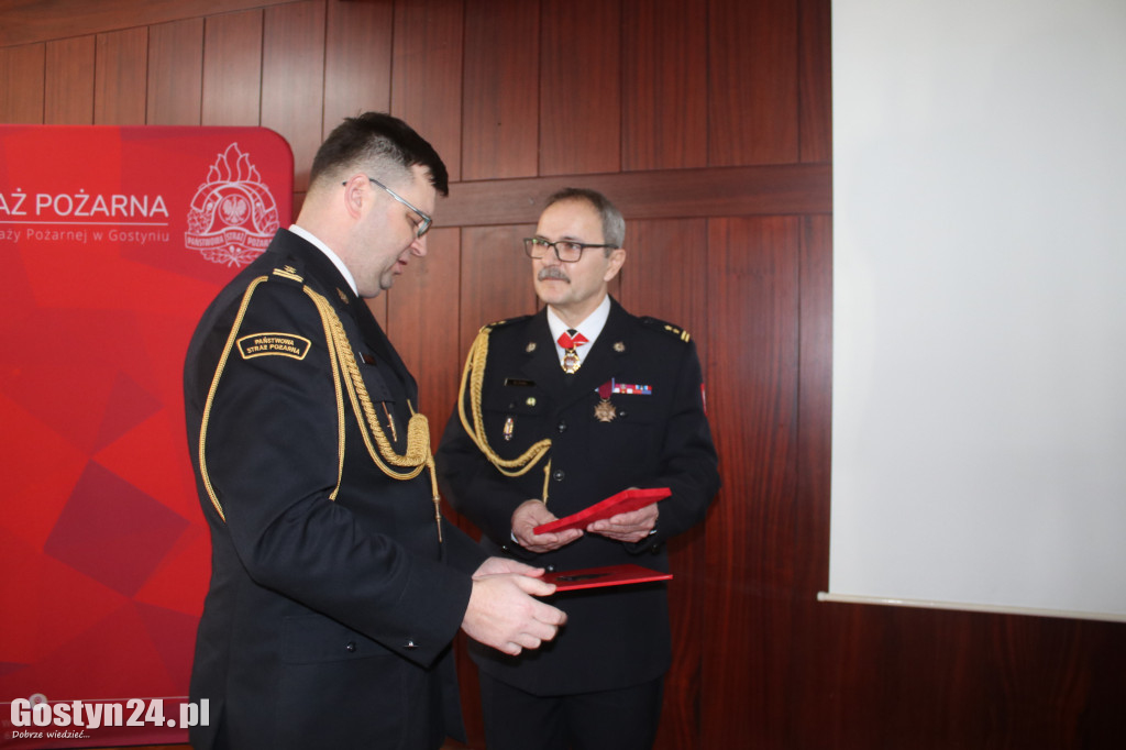 Przejście na emeryturę bryg. Michała Pohla z PSP Gostyń