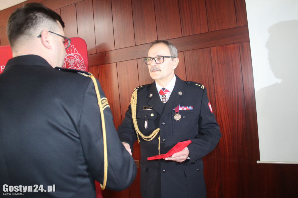 Przejście na emeryturę bryg. Michała Pohla z PSP Gostyń
