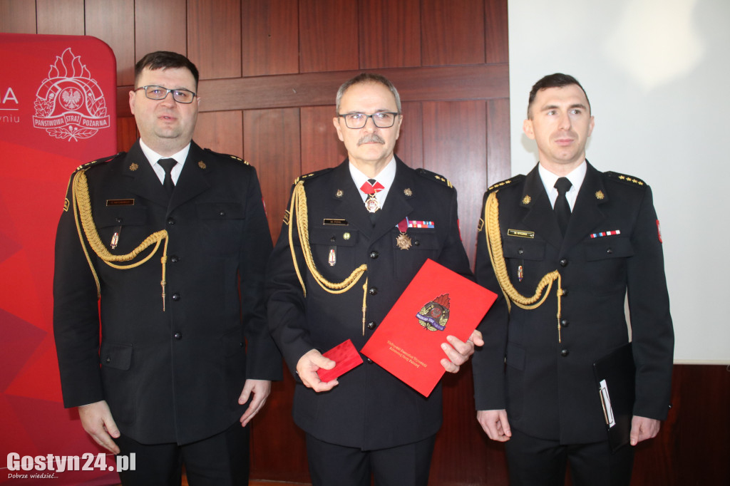 Przejście na emeryturę bryg. Michała Pohla z PSP Gostyń
