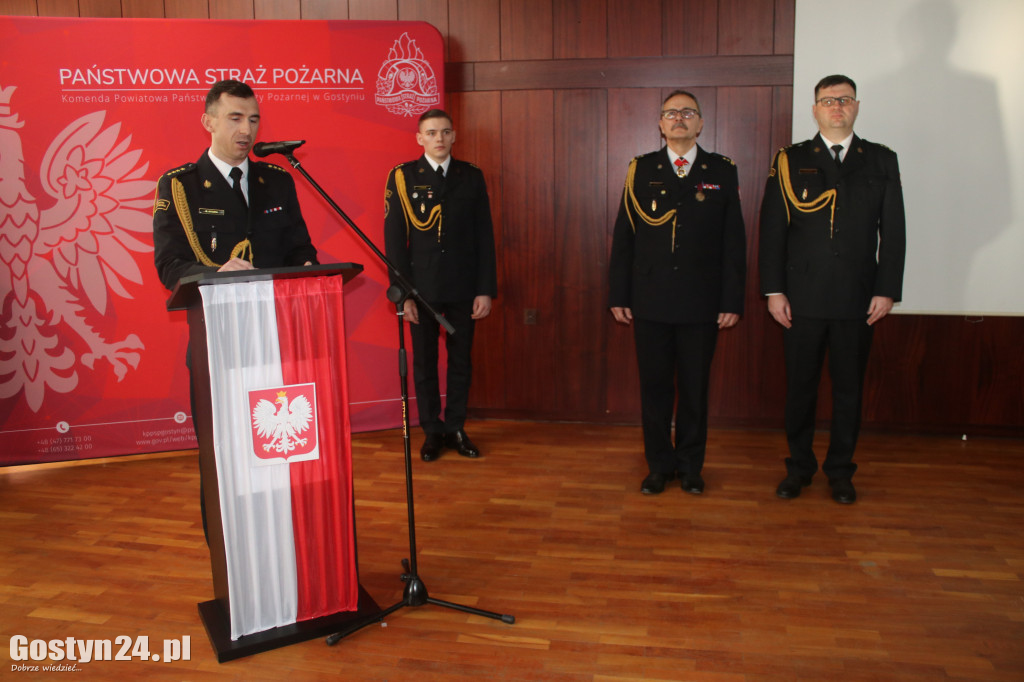 Przejście na emeryturę bryg. Michała Pohla z PSP Gostyń