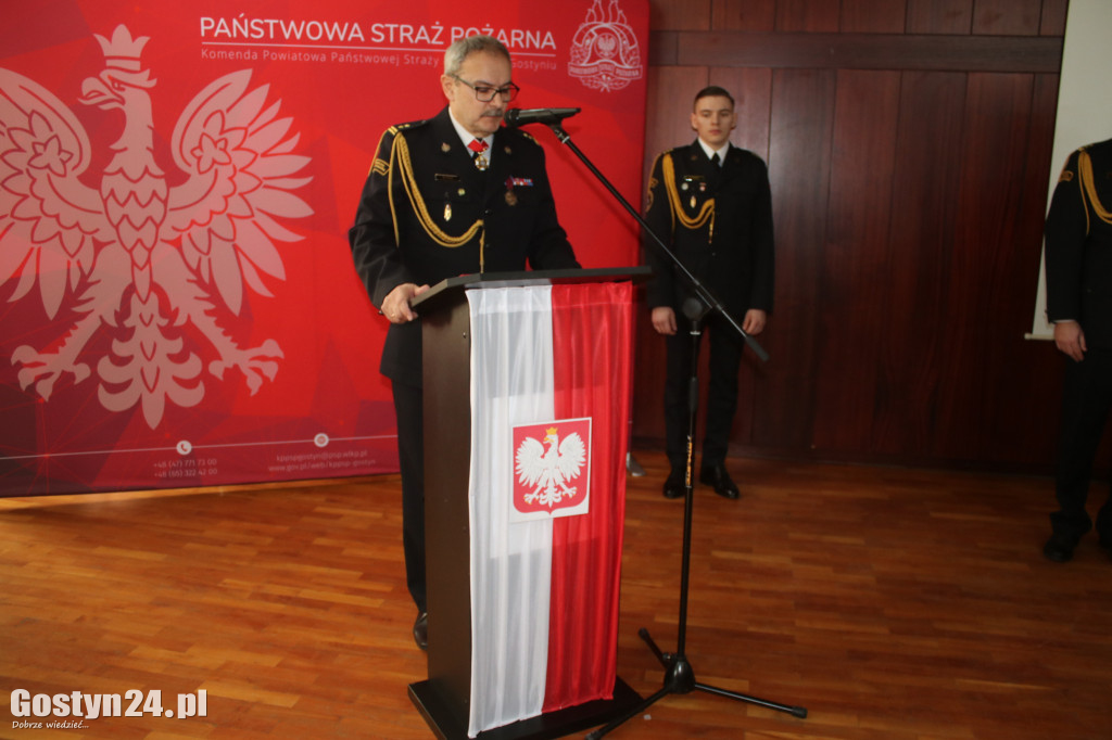 Przejście na emeryturę bryg. Michała Pohla z PSP Gostyń