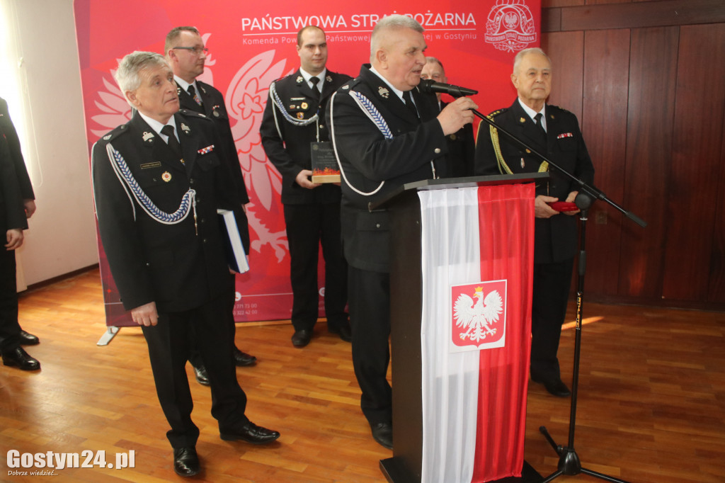 Przejście na emeryturę bryg. Michała Pohla z PSP Gostyń