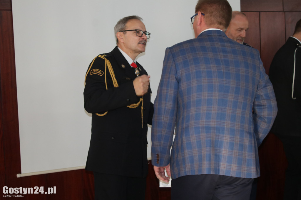 Przejście na emeryturę bryg. Michała Pohla z PSP Gostyń