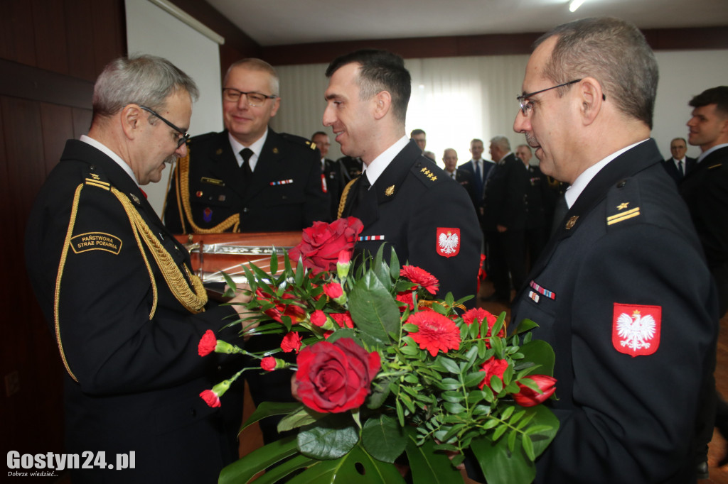 Przejście na emeryturę bryg. Michała Pohla z PSP Gostyń