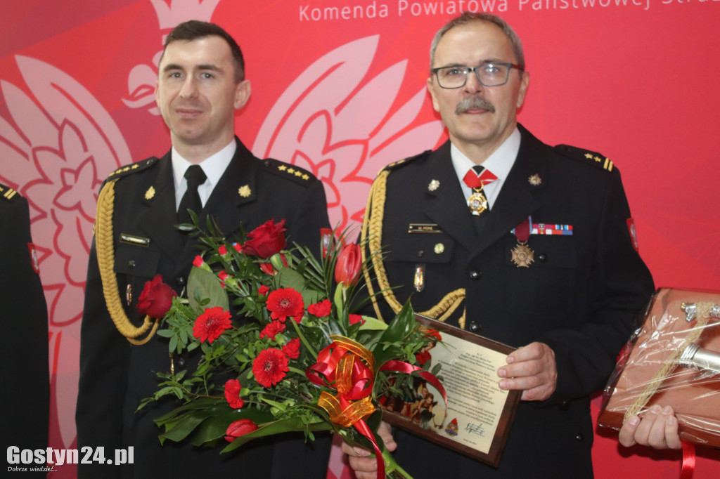 Przejście na emeryturę bryg. Michała Pohla z PSP Gostyń