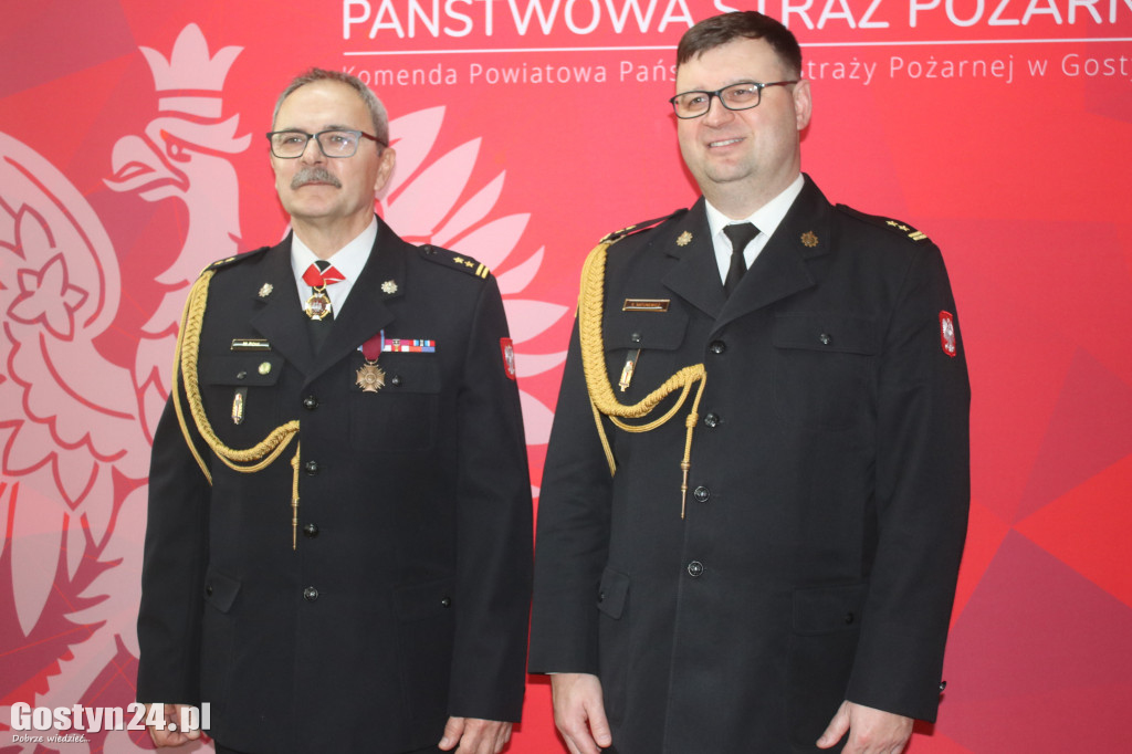 Przejście na emeryturę bryg. Michała Pohla z PSP Gostyń