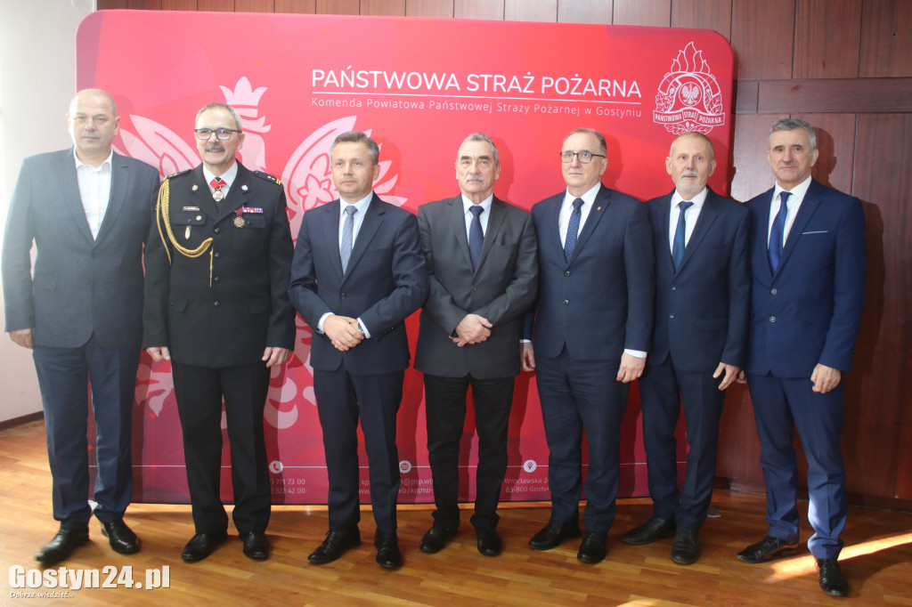 Przejście na emeryturę bryg. Michała Pohla z PSP Gostyń