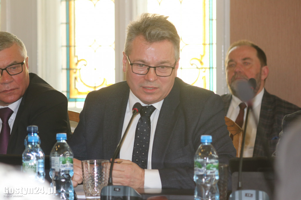 Wybór nowego przewodniczącego Rady Powiatu Gostyńskiego
