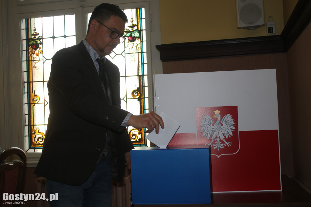 Wybór nowego przewodniczącego Rady Powiatu Gostyńskiego