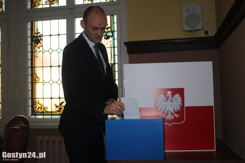 Wybór nowego przewodniczącego Rady Powiatu Gostyńskiego