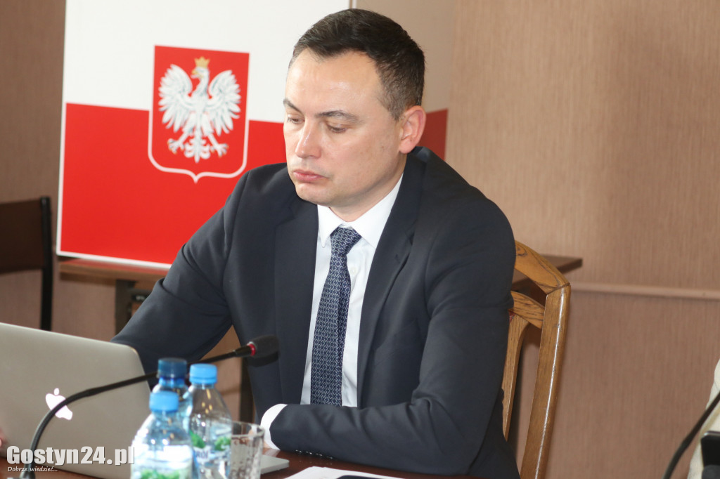 Wybór nowego przewodniczącego Rady Powiatu Gostyńskiego