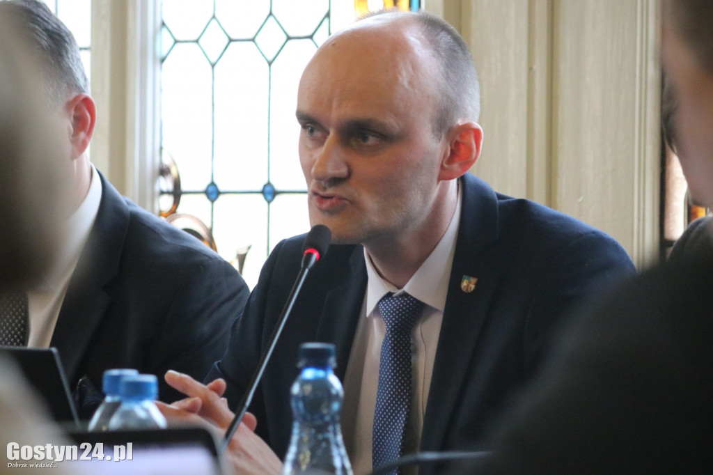 Wybór nowego przewodniczącego Rady Powiatu Gostyńskiego