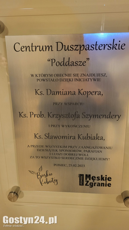 Otwarcie Centrum Duszpasterskiego w Poniecu