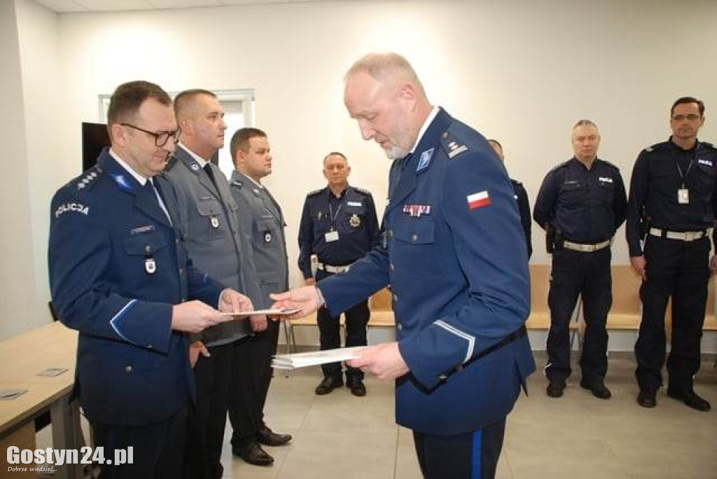 Nowy naczelnik w Wydziale Ruchu Drogowego KPP Gostyń