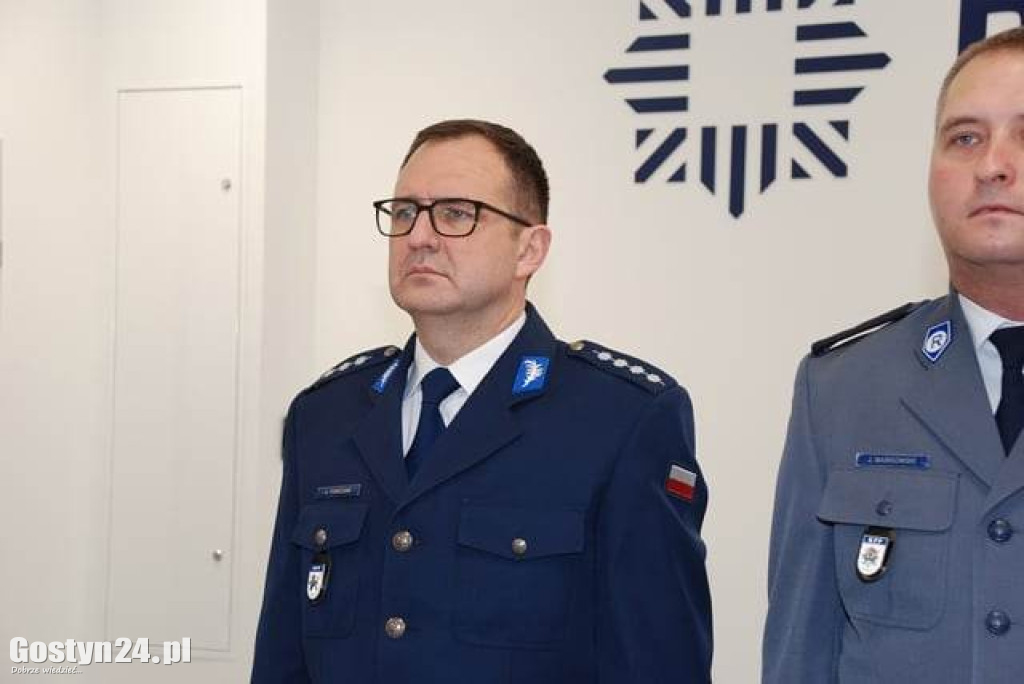 Nowy naczelnik w Wydziale Ruchu Drogowego KPP Gostyń