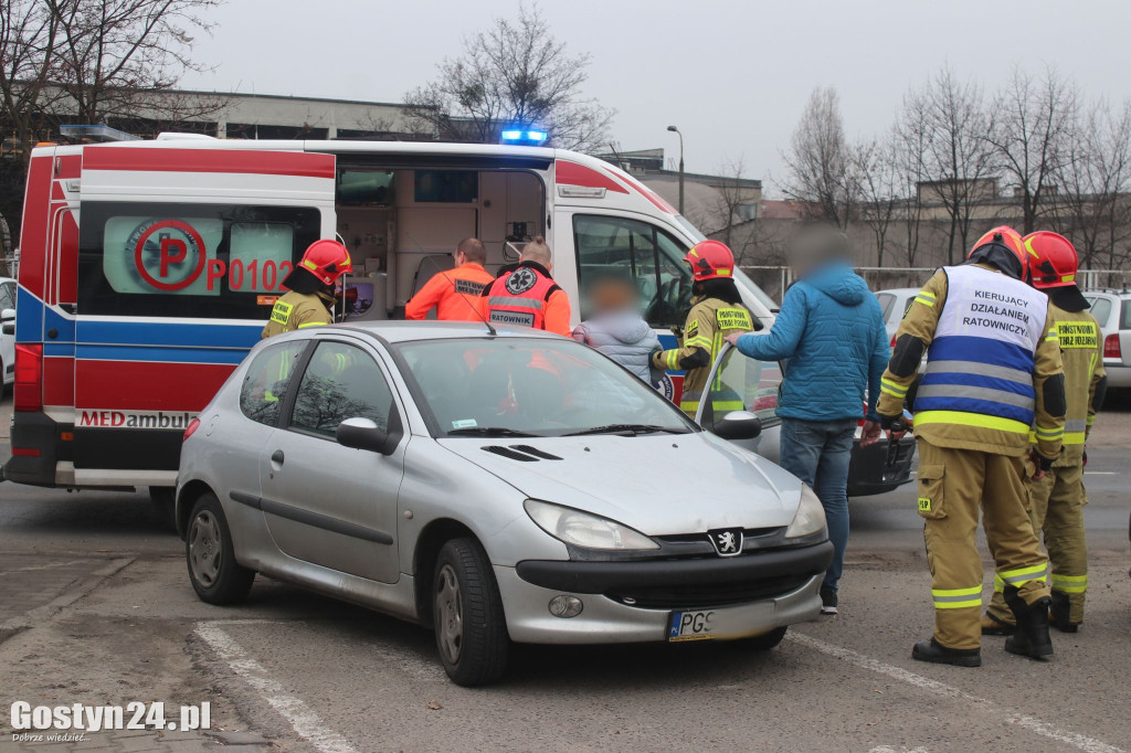 Kolizja przy ul. Fabrycznej w Gostyniu 03.03.23