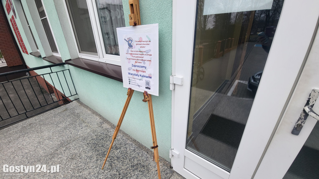Warsztaty Patelnia Nie Gryzie w ZSOiZ w Krobi