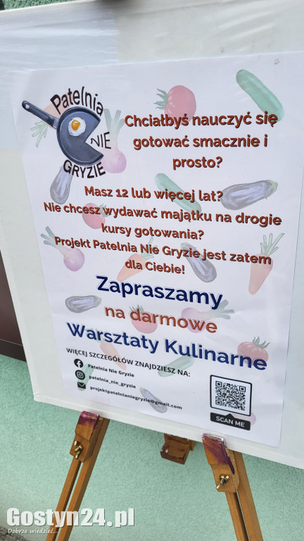 Warsztaty Patelnia Nie Gryzie w ZSOiZ w Krobi
