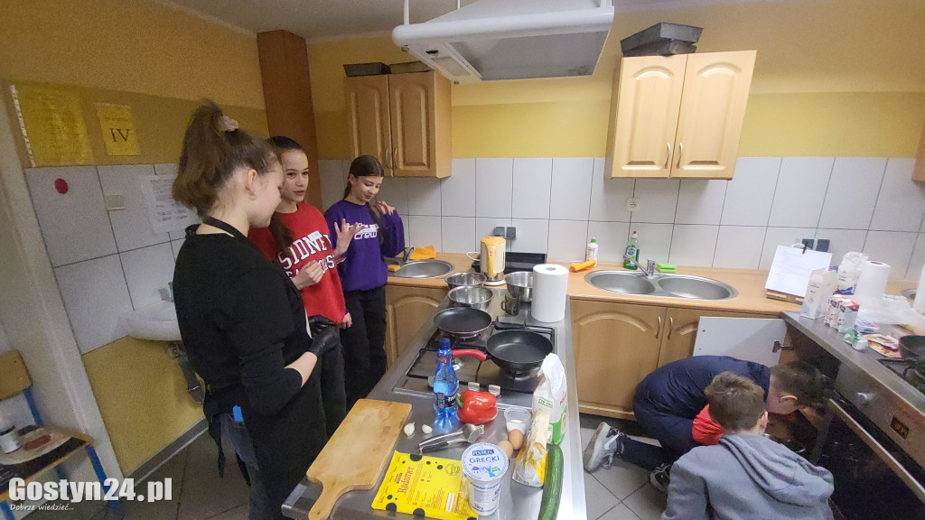 Warsztaty Patelnia Nie Gryzie w ZSOiZ w Krobi