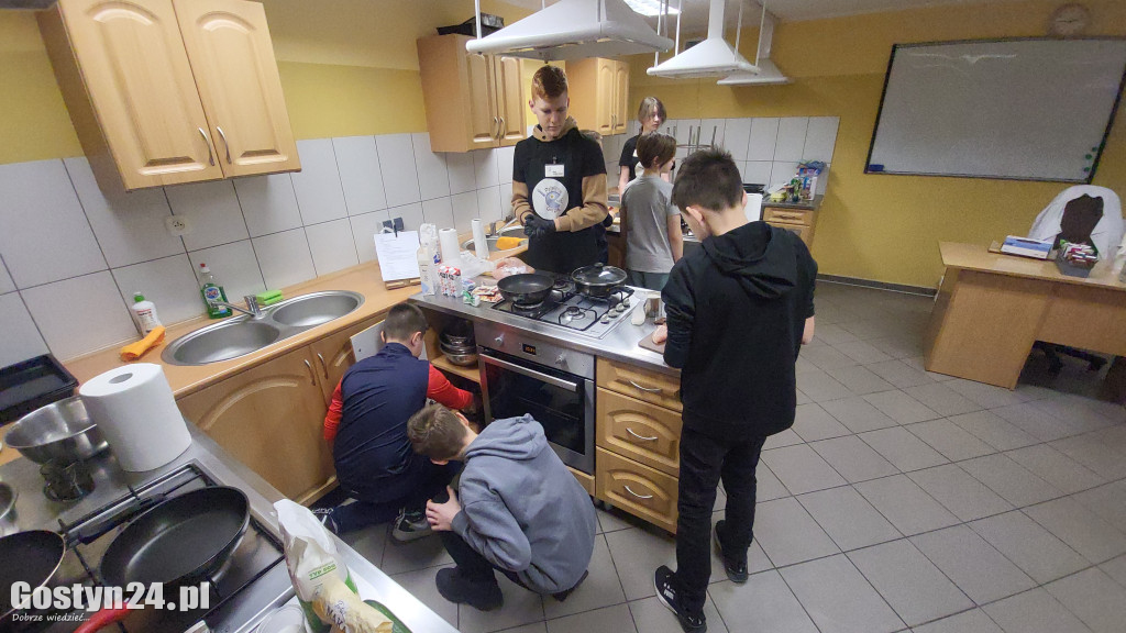 Warsztaty Patelnia Nie Gryzie w ZSOiZ w Krobi