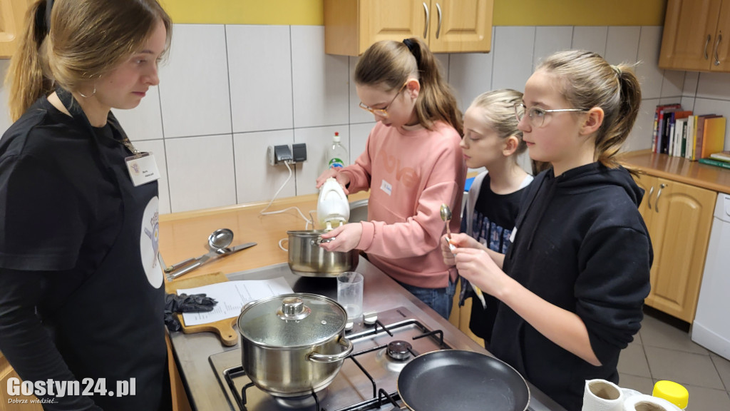 Warsztaty Patelnia Nie Gryzie w ZSOiZ w Krobi