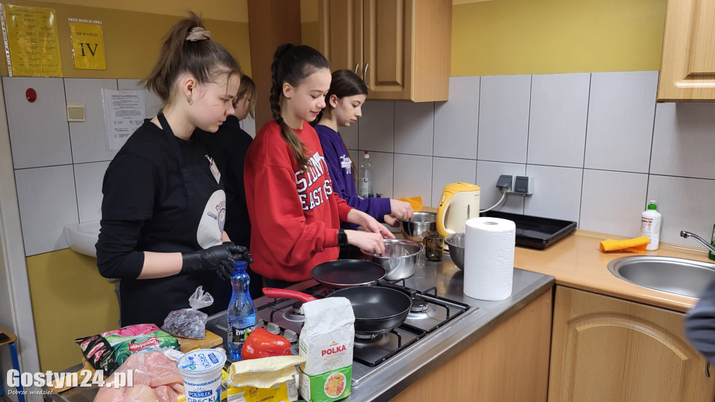 Warsztaty Patelnia Nie Gryzie w ZSOiZ w Krobi