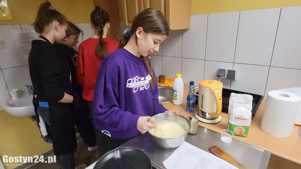 Warsztaty Patelnia Nie Gryzie w ZSOiZ w Krobi
