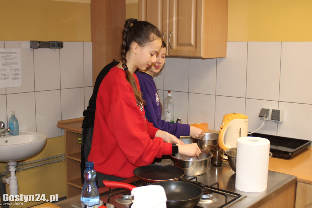Warsztaty Patelnia Nie Gryzie w ZSOiZ w Krobi
