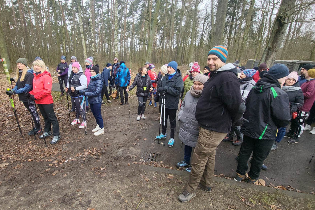 Aktywnie dla Mateusza w podgostyńskim lesie