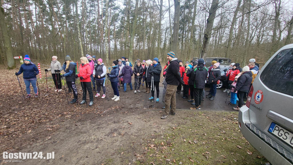 Aktywnie dla Mateusza w podgostyńskim lesie