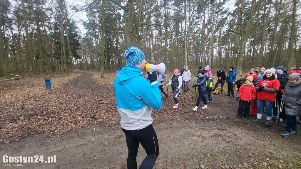Aktywnie dla Mateusza w podgostyńskim lesie