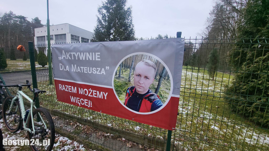 Aktywnie dla Mateusza w podgostyńskim lesie