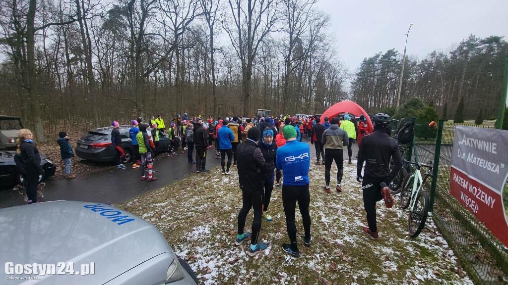 Aktywnie dla Mateusza w podgostyńskim lesie