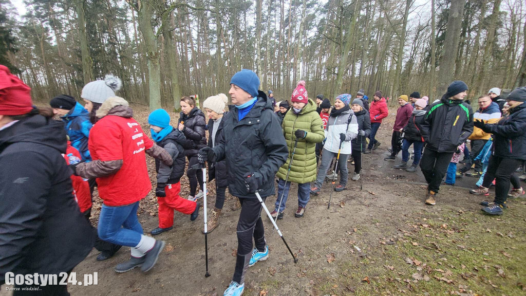 Aktywnie dla Mateusza w podgostyńskim lesie