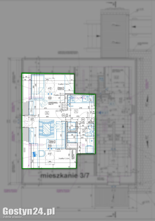 Nowe mieszkania w Siedlcu lokal nr 7