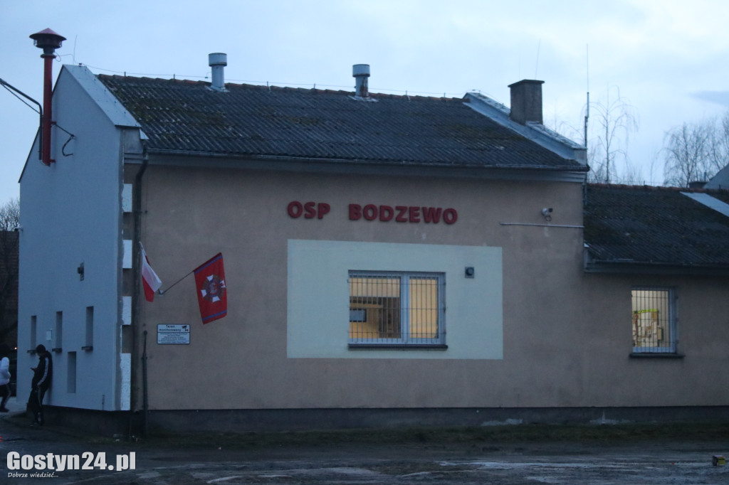 Powitanie nowego wozu OSP Bodzewo