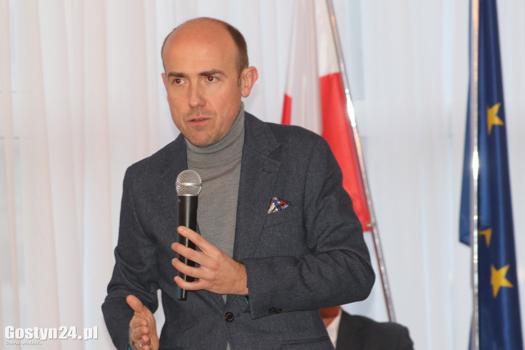 Borys Budka i inni politycy PO w Gostyniu