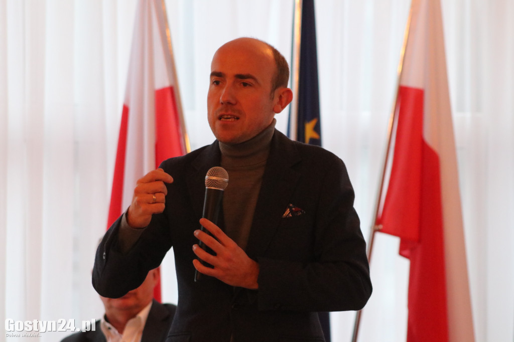 Borys Budka i inni politycy PO w Gostyniu