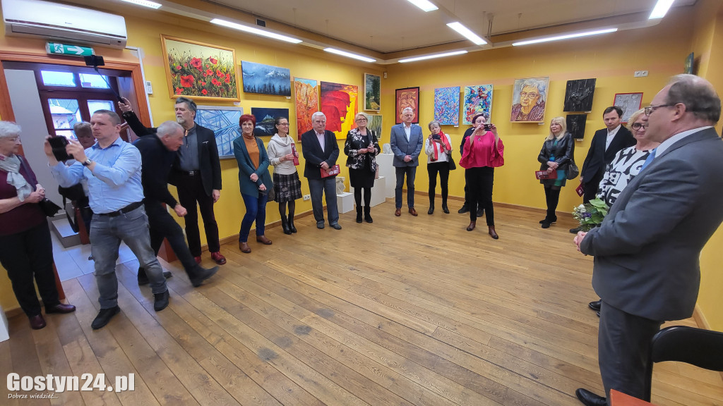 Wernisaż Grupy Artystycznej Strefa Wyobraźni w muzeum