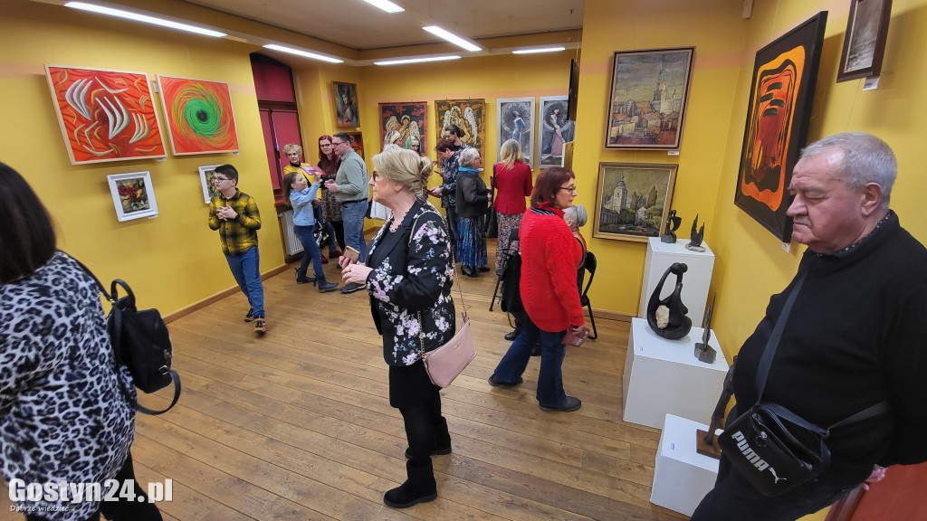 Wernisaż Grupy Artystycznej Strefa Wyobraźni w muzeum